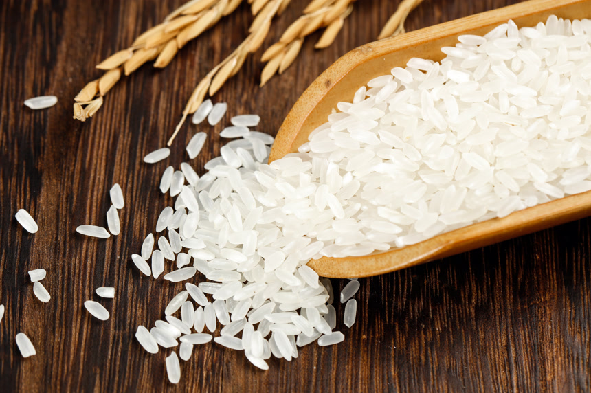 深底上的五常大米