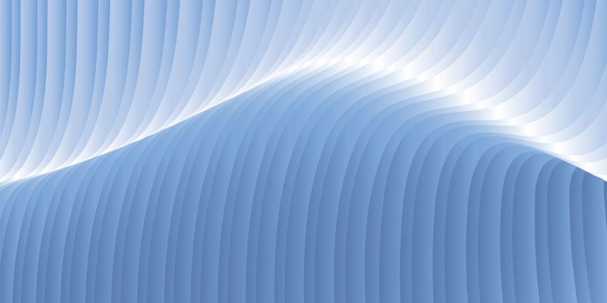 不同寻常的抽象明亮的背景。平行梯度条纹曲线.金属光泽。创意背景，墙纸，杂志封面背景