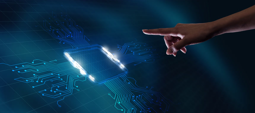 商业技术互联网和网络概念虚拟显示科技数据