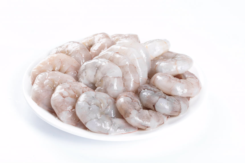 深底上的青岛大虾仁