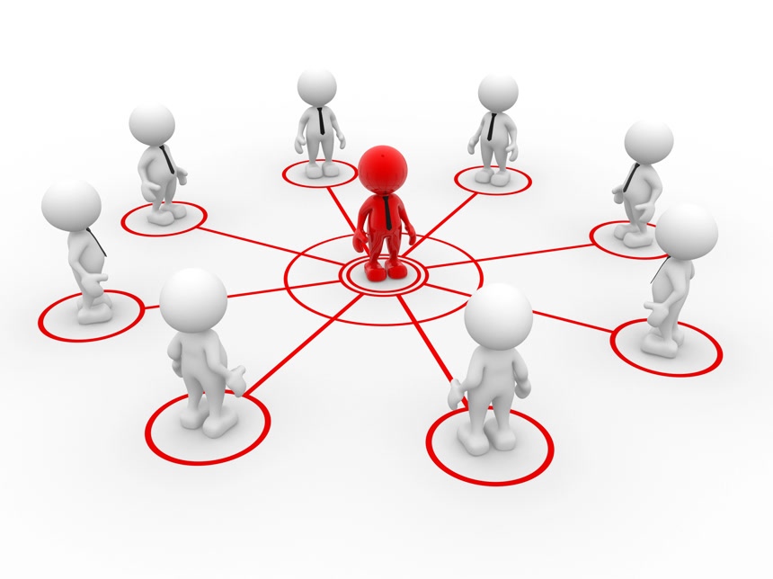 安排在圈子的男人商务策略商务素材白底图