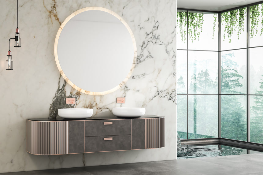 豪华的浴室案例图室内设计