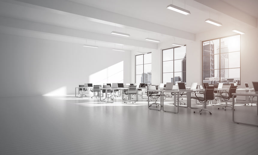 物品色彩与光线的办公室室内设计办公商务