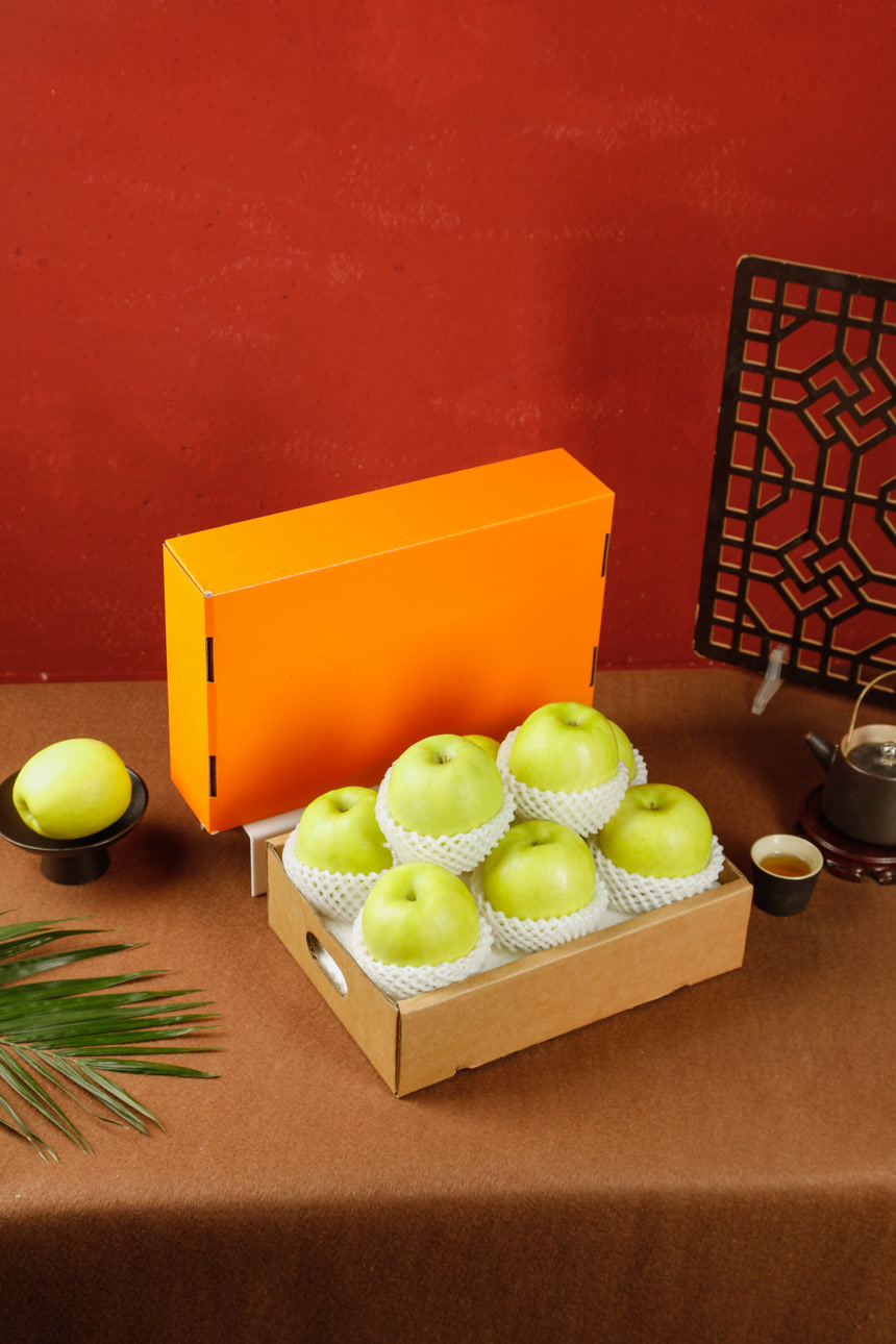 礼盒装的瑞雪苹果