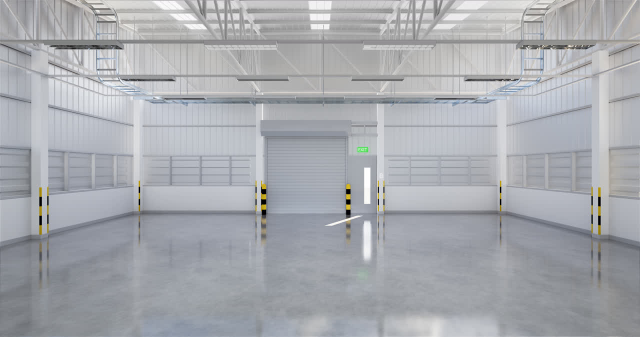 3d 工厂建设 工业生产厂房车间