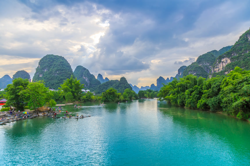 美丽的江水风景秀丽壁纸风景