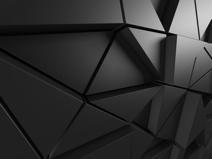 多边形的混沌模式创意