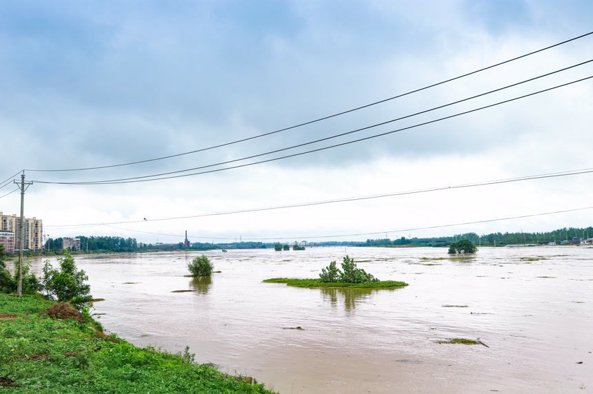洪水洪涝自然灾害
