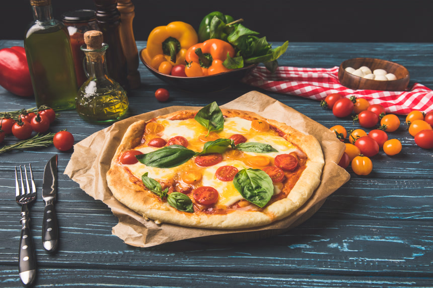 披萨 餐饮美食 西饼披萨 