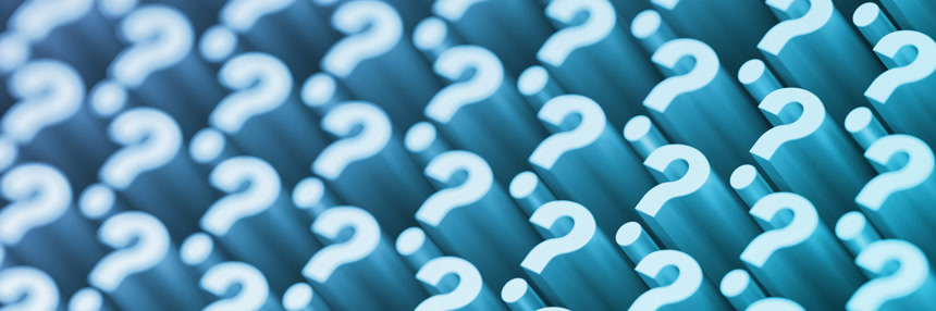 3D渲染的疑问符号问号背景