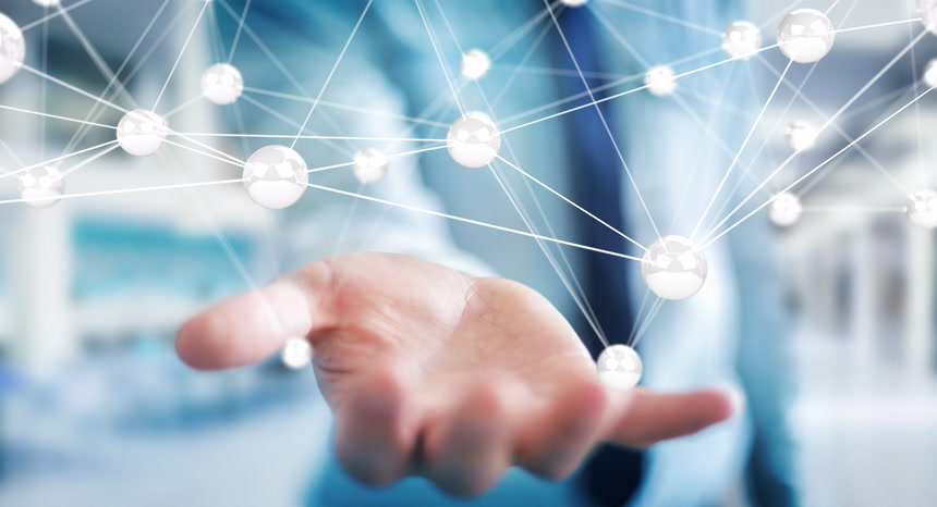 使用商务数据连线连接网络智能技术