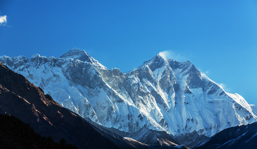 美丽的喜马拉雅山脉电脑壁纸风景旅游图