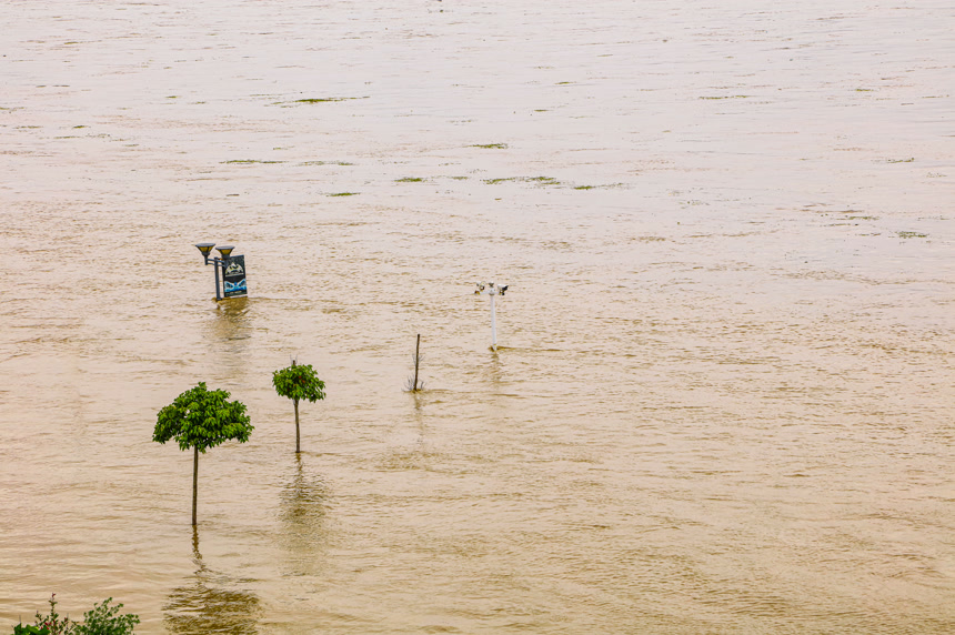 洪水洪涝自然灾害