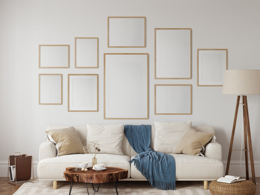 波西米亚风卧室室内设计3D渲染3D说明室内设计