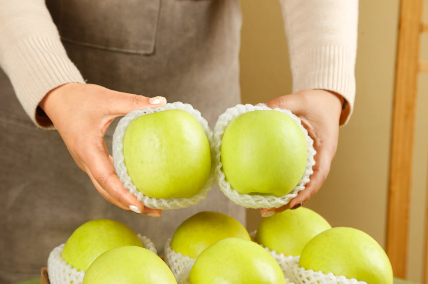 礼盒装的瑞雪苹果