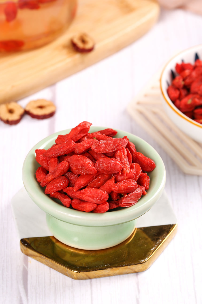 浅底上的宁夏红枸杞