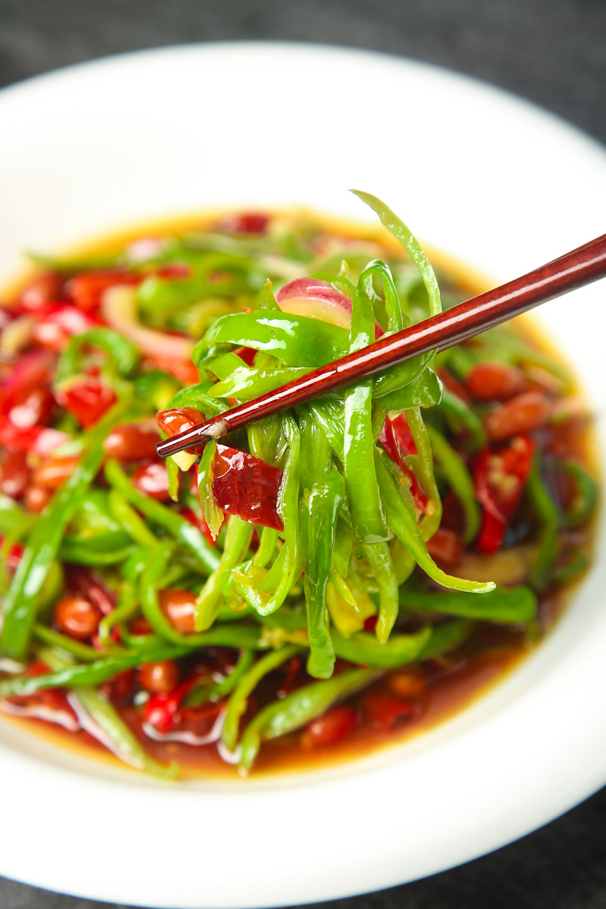 凉拌青椒