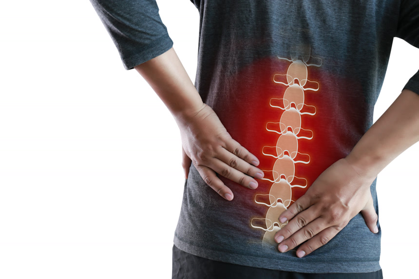 年轻人腰部僵硬疼痛需要保养健康生活方式