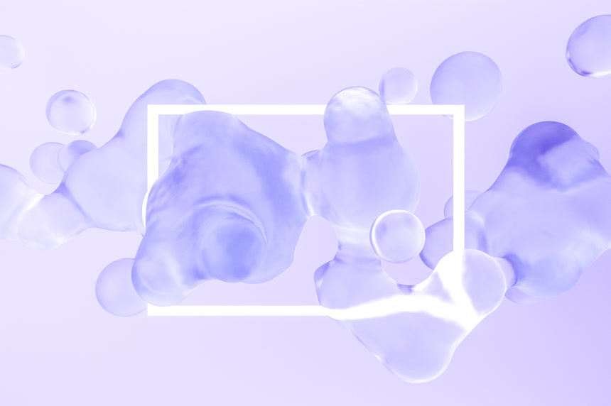 抽象现代动态背景3d 插图背景壁纸