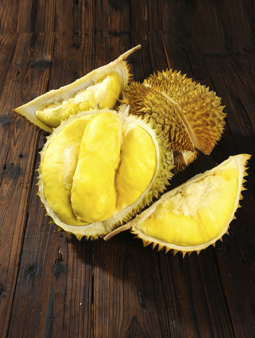 深底上的金枕榴莲