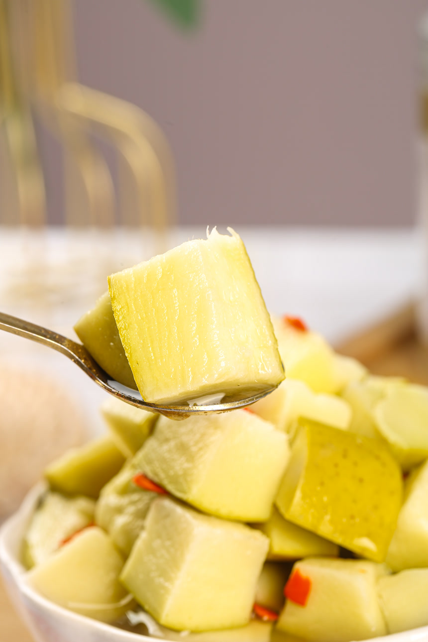 浅底上的酸甜芒果