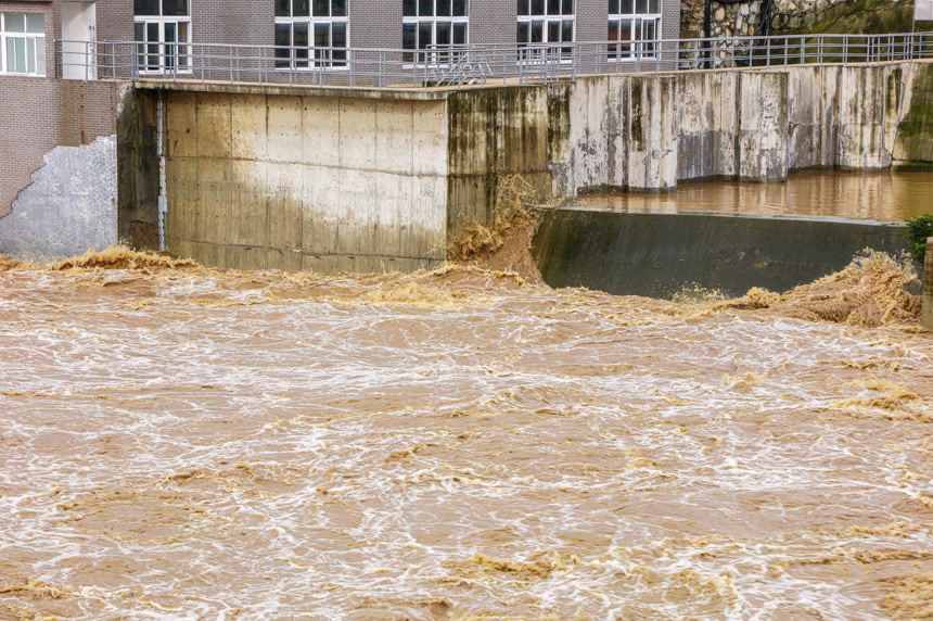 洪水洪涝自然灾害
