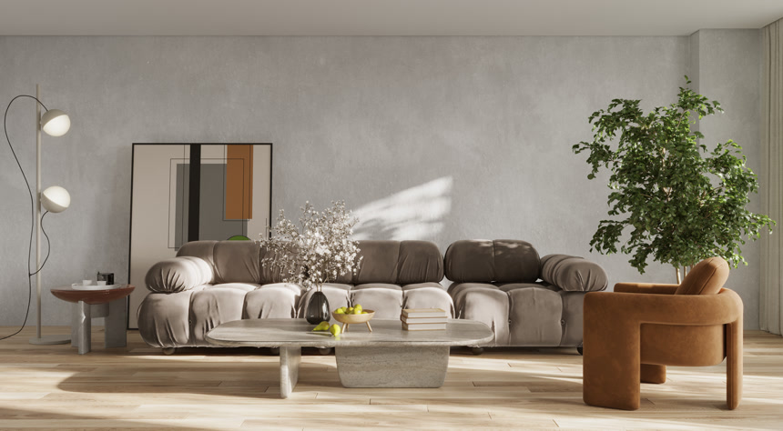 客厅室内温馨家庭沙发居家生活方式