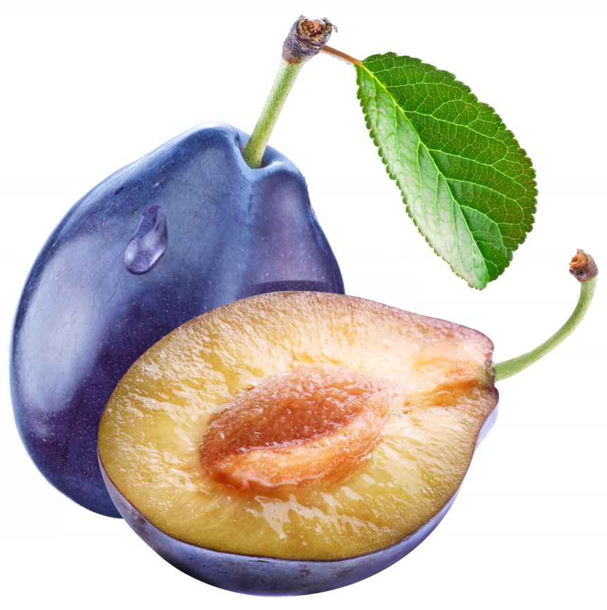 新鲜西梅水果店宣传