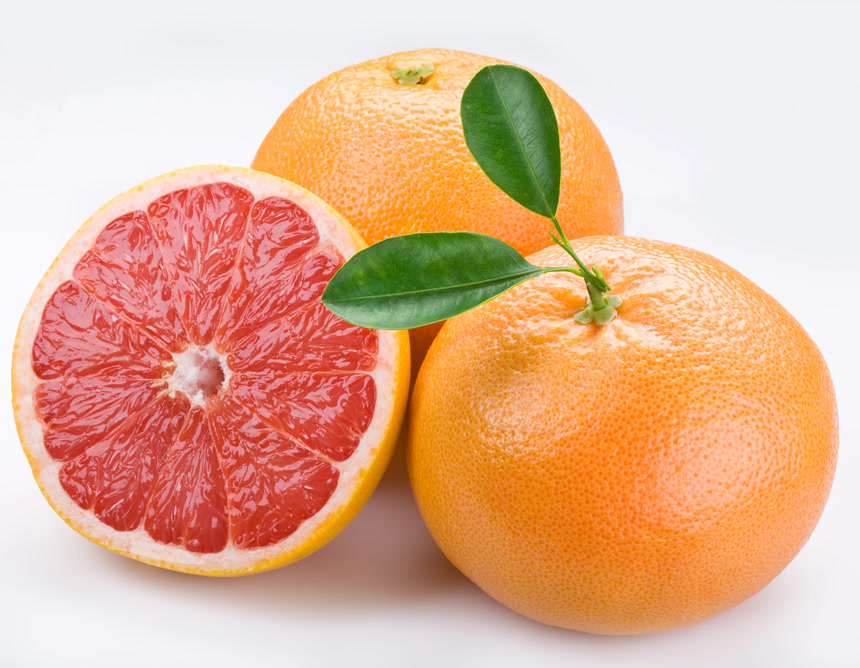 柚子西柚水果写真水果店宣传