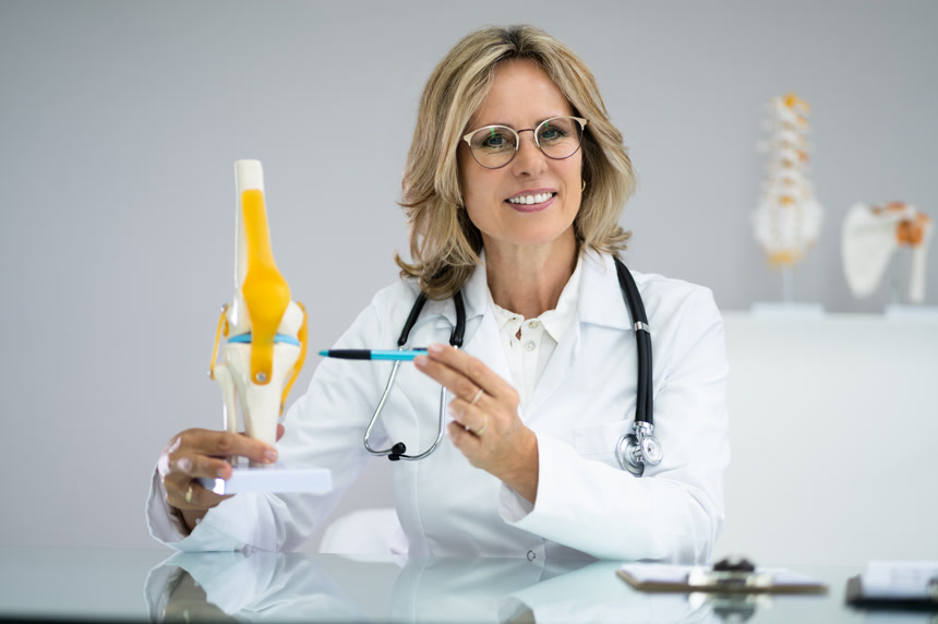 医学博士在线会议膝关节矫形分析医学医疗