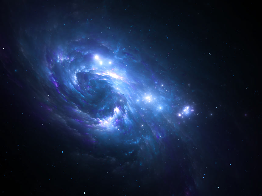 神秘大气星空宇宙星团背景自然景观