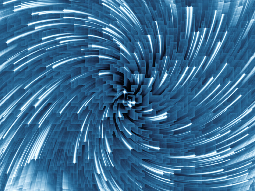 运动的粒子产生的光芒纹理电脑背景