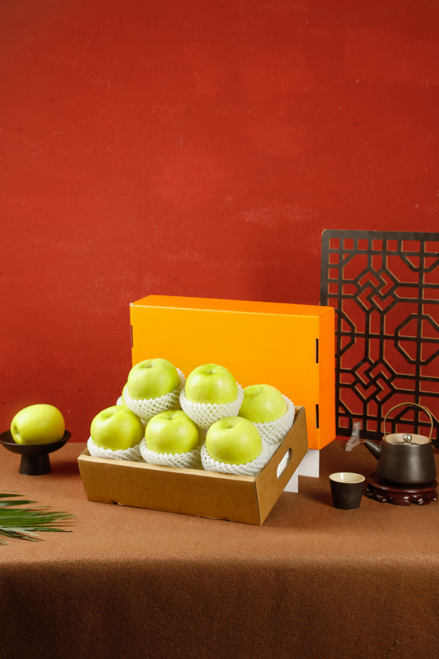 礼盒装的瑞雪苹果