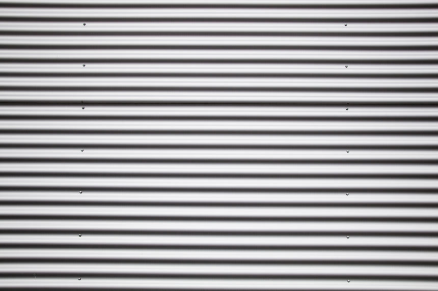 铝抽象银条纹背景3d插图电脑渲染