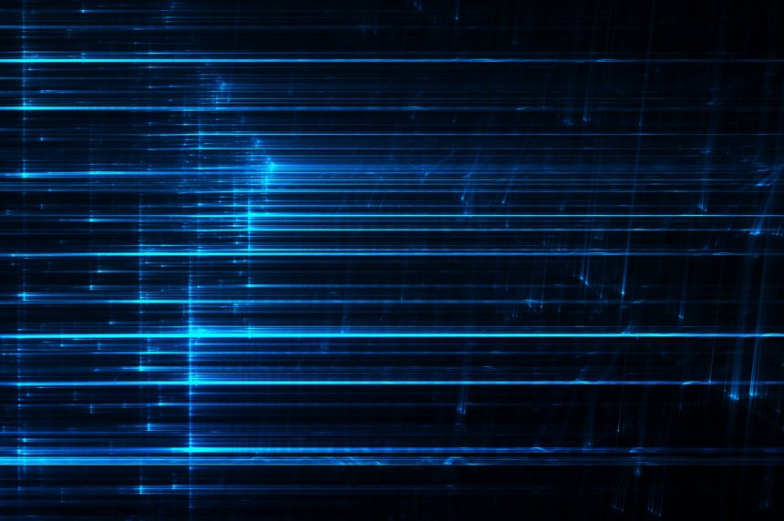 能量光柱射线蓝光抽象科技背景