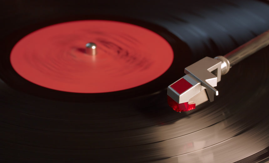 回声机的展示乐器留声机黑胶唱片机器