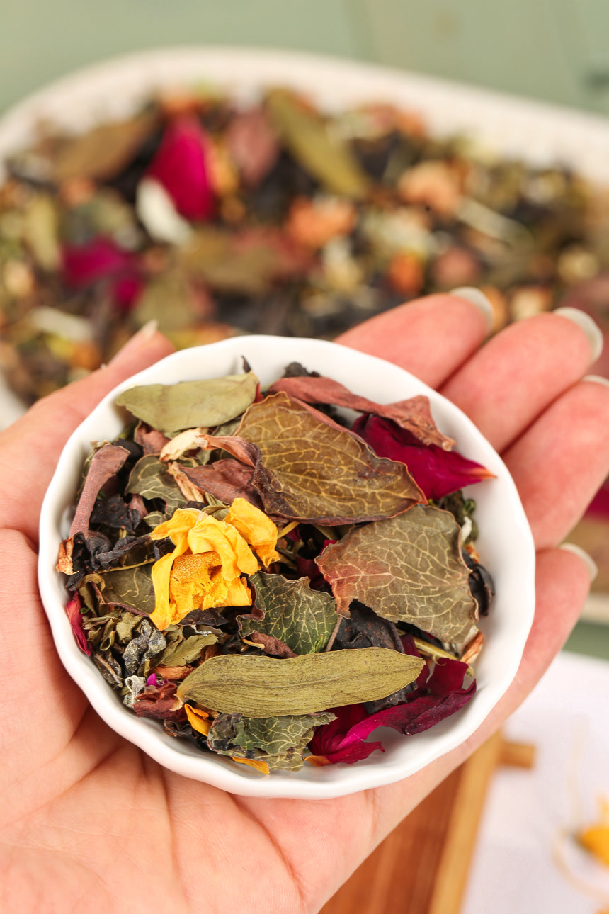 浅底上的养肝茶