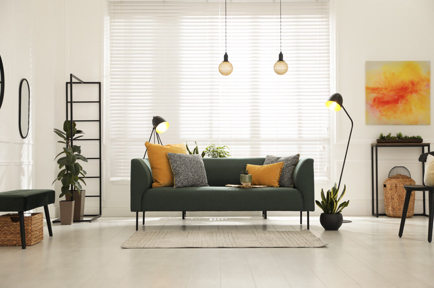 客厅家居装修暖色调效果图室内设计客厅装修居家生活方式