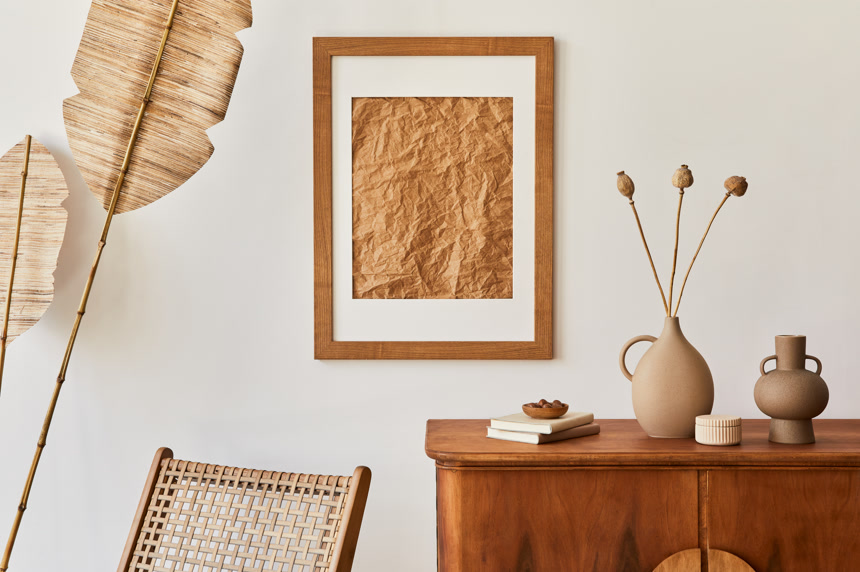 民族风格的复古客厅案例图室内设计