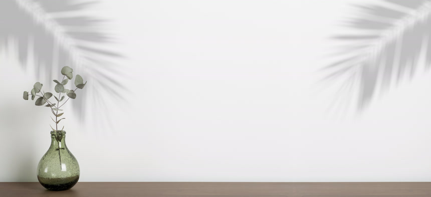 客厅里的花瓶室内设计