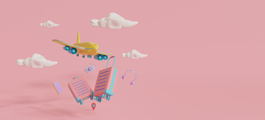 飞机旅行旅游生活方式