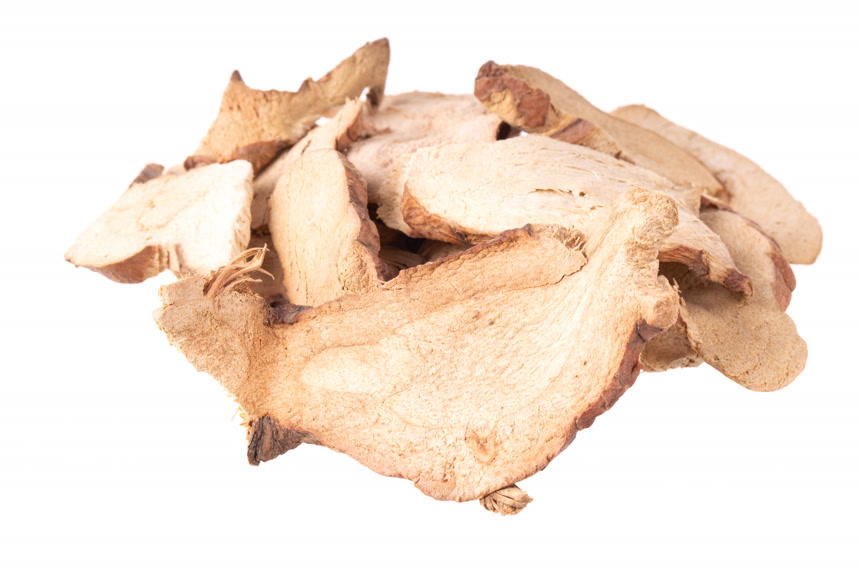 芳香草本生姜片，特写生活方式餐饮调味品