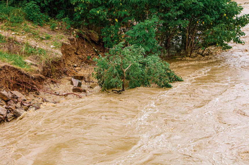 洪水洪涝自然灾害