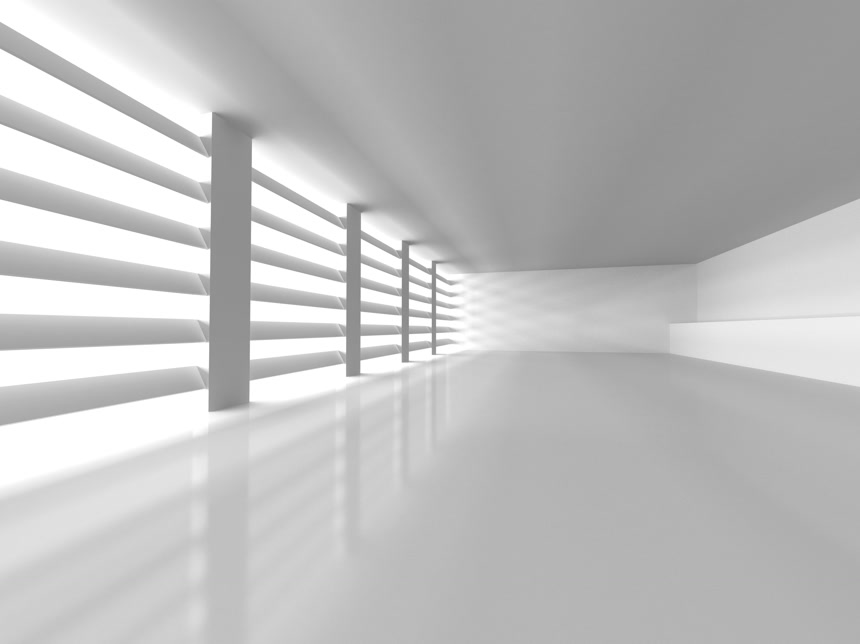 白色的建筑背景室内装潢