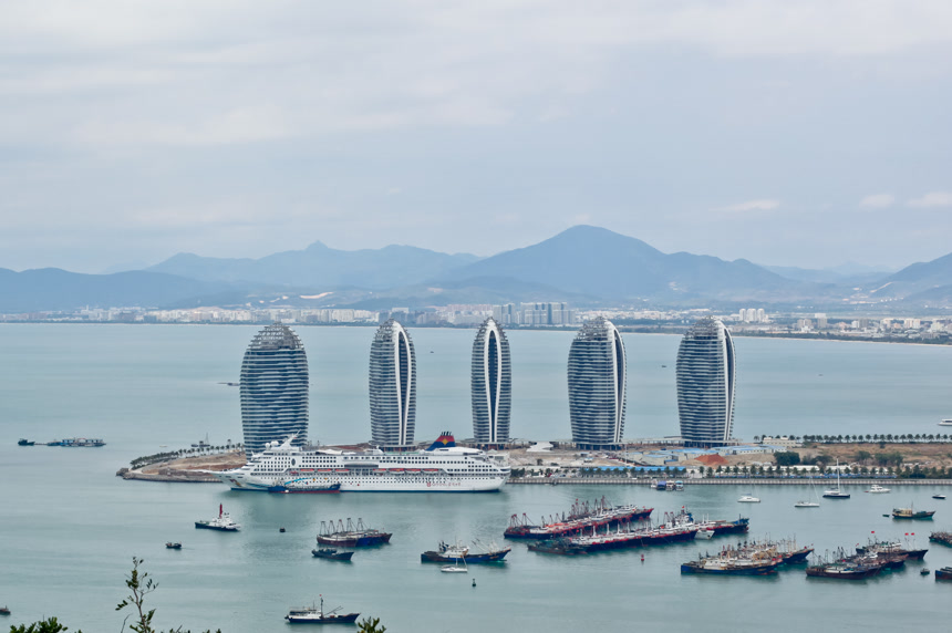 海南省三亚凤凰岛城市宣传