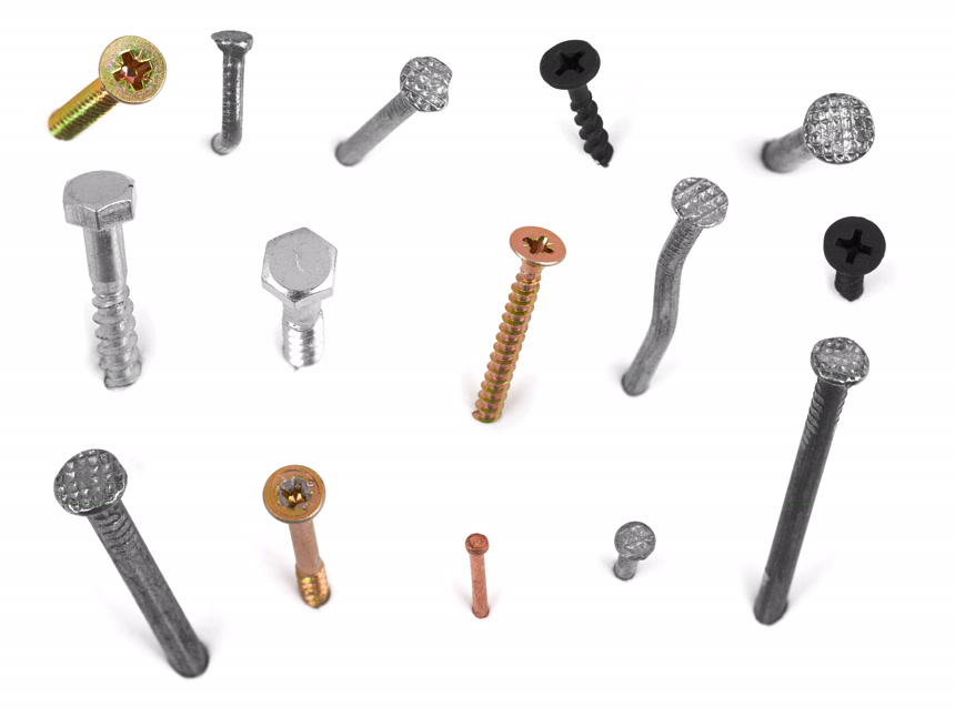钉子和螺丝 设备用品工业器具白底图
