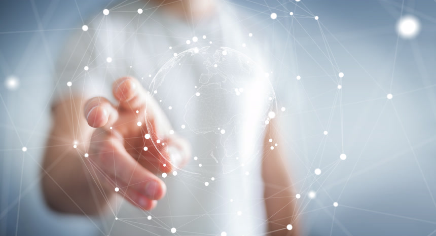 科技地球全球化网络人工智能