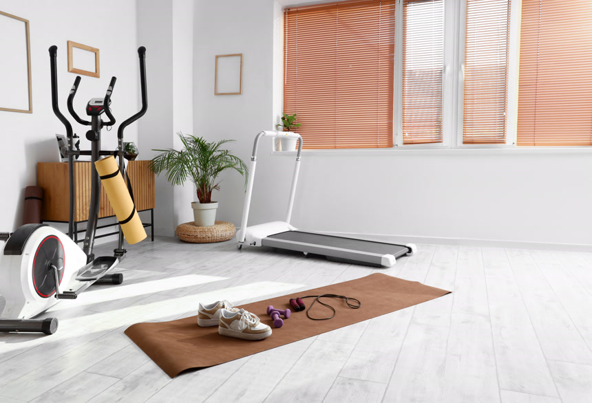 室内健身器材健身房室内设计