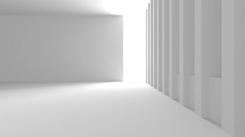 3D渲染照明走廊室内设计生活方式