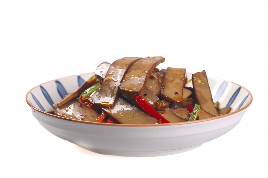 白底上的鸡蛋干